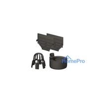 A set of parts for drainage channels Aco HexaLine, plastic