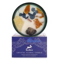 Crystal Floral Candle - The Sun (Lemon Horizon scent) Hop Hare