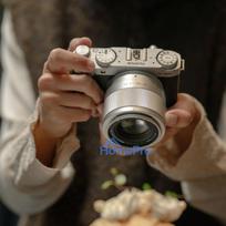Camera lens - Viltrox AF 56 mm F / 1.7 Fuji X silver