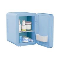 Home and Kitchen Appliances - ELLE 4L Mini Fridge with LED Mirror, Heating Function, Blue