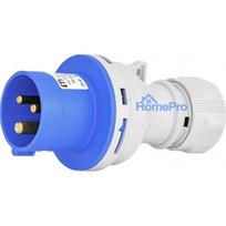 EV 1632 16A. 230V. 2P+PE KIŠTUKAS IP44