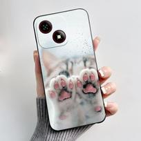 ZTE Blade A35e dėklas Prabangus Mielas Šaunus Berniukams Mergaitėms Minkštas Matinis Silikoninis Galinis Dangtelis ZTE Blade A35e Telefonui Maišelis Korpusas BladeA35e ZTE Blade A35e gray