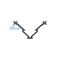 BakkerElkhuizen flexible dual monitor arm Black retail