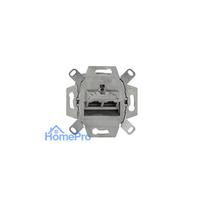 Rutenbeck socket, UP, CAT6A, 2xRJ45, UAE-Cat.6A iso-8 / 8 Up 0,