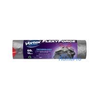Garbage bag Vortex Flexy Force, 60 l, 10 pcs