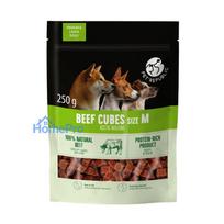 PETREPUBLIC Beef cubes M - dog treat - 250g