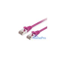 Equip Patchkabel Cat6 S / FTP 2xRJ45 50.00m lila LSZH polietilēna maisiņš