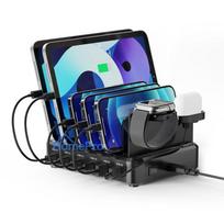 Charger - Ewent EW1335 130W AC Fast Charger 6 Ports Black