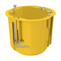Mounting box for plasterboard GK60D, 60 x 60 mm, with screws