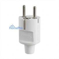 ABL 100000046 Compact plug. SCHUKO fr-be. TPE. Grey. IP20. Type 1505