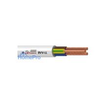 Cable Lietkabelis BVV-LL, 3 x 2.5 mm², white