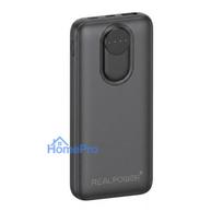 REALPOWER PB-20000 Pro, 20,000 mAh, 30W, 2x USB-A, 1x USB-C blac