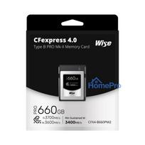 Memory card - Wise 660GB CFexpress Type B PRO Mk II 3700MB/s 3600MB/s