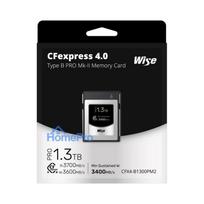 Memory card - Wise 1.3TB CFexpress 4.0 Type B PRO Mk II 3700/3600MB/s