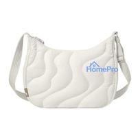 Shoulder Bag - tomtoc Terra-T34 Puffy 9 Liter Velour-Lined Snowberg