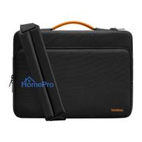 Laptop Shoulder Backpack - Tomtoc Defender-A40, Padded Protection, Splash Resistant, Black