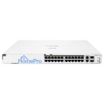 HPE Aruba Networking Networking Instant On Switch 20p Gigabit CL4 4p Gigabit CL6 PoE 2p 10GBT 2p SFP+ 370W 1960