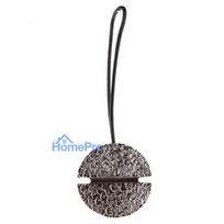 Resin tieback with magnet Luance ART DECO, graphite