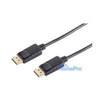 DisplayPort 1.2 (ST-ST) 1m Connection Cable Black