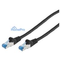 Patchkabel CAT6a RJ45 S / FTP PiMF 7,5m Schwarz