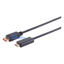 DisplayPort (ST) HDMI (ST) 3m 4K 60Hz vergoldet Black