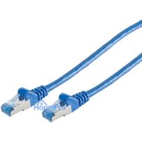 Patchkabel CAT6a RJ45 S / FTP PiMF 5m Blau