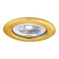 Luminaire recessed Kanlux Argus II, 10W, GU10, gold