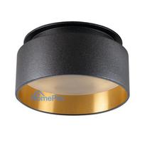 Luminaire recessed Kanlux Govik, 10W, GU10, black