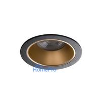 Luminaire recessed Kanlux Glozo, 10W, GU10, gold