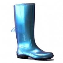 Women boots 100P ultra blue size 41