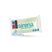 Universal wet wipes for hands Sirena, 15 vnt.