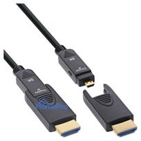 InLine HDMI AOC Kabel Ultra High Speed HDMI 8K4K Stecker abnehmbar 25m - Kabel - Audio / Multimedia (17925O)