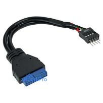 INLINE USB 3.0 to 2.0 adapter cable internal header 0.15m
