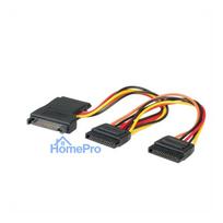 Secomp Internal Y-Power Cable, SATA to 3x, SATA