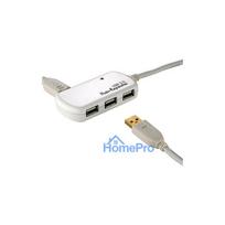 ROLINE USB 2.0 Hub, 4 Ports, with Repeater 12 m