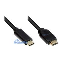Good Connections Adapterkabel USB-C an HDMI 2.0 schw. 10m