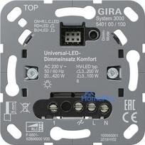 GIRA 540100 S3000 Uni-LED dimmer switch. Comfort insert