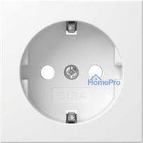 GIRA 492003 Cover for SCHUKO socket System 55 Pure White