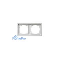 GIRA 0212112 Frame 2f pure white surface switch