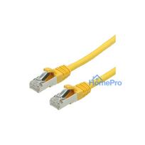 VALUE S / FTP Patch Cord Cat.6, halogen-free, yellow, 7m networking cable