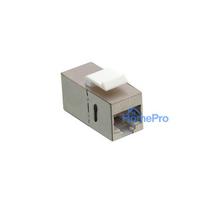 VALUE RJ-45 Keystone Modular Coupler, Cat.6, shielded