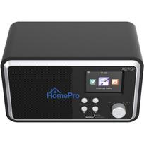 Radio Xoro DAB 300 IR, interneta radio, DAB+, Bluetooth, USB, UPnP, Black