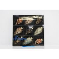 Christmas tree toy set ARB202040, 9 pcs