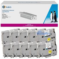 G&G G&G 20101 labeling tapes Black on white TZe