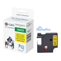 G&G vinyl label tape compatible with Dymo Rhino 18432