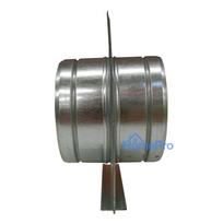 Damper for hot air distribution syst DARCO ZAS with Valve125