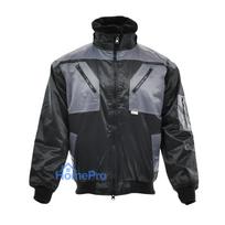 Work jacket Sara Workwear, black / grey, L size