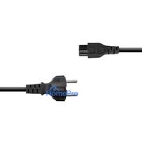 EU Power cord 3 prongs, C5 cable 200 pcs per carton - 1.2m