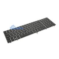 Laptop keyboard for HP EliteBook 8560P, 8570P silver (trackpoint)