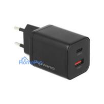Movano GaN 45W USB-C PD + USB-A Charger (Black)